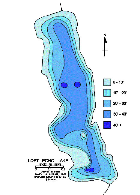 Echo Lake Depth Chart